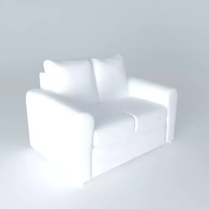Sofa for two people Free 3D model