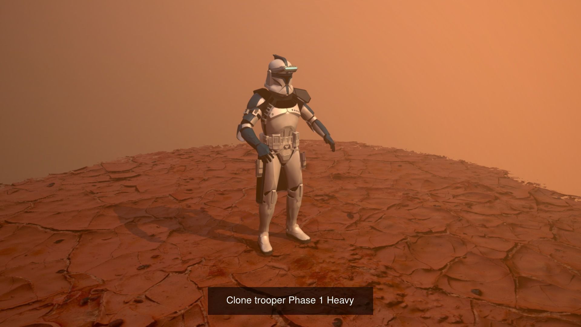 Clone trooper Phase 1 skin pack 3D Model Collection_5