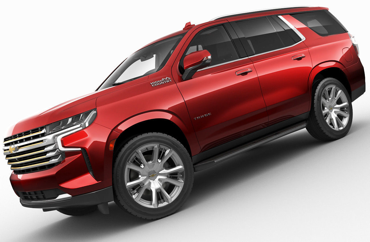 Tahoe SUV 2021 3D model_9