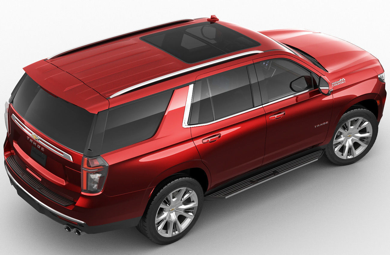 Tahoe SUV 2021 3D model_8