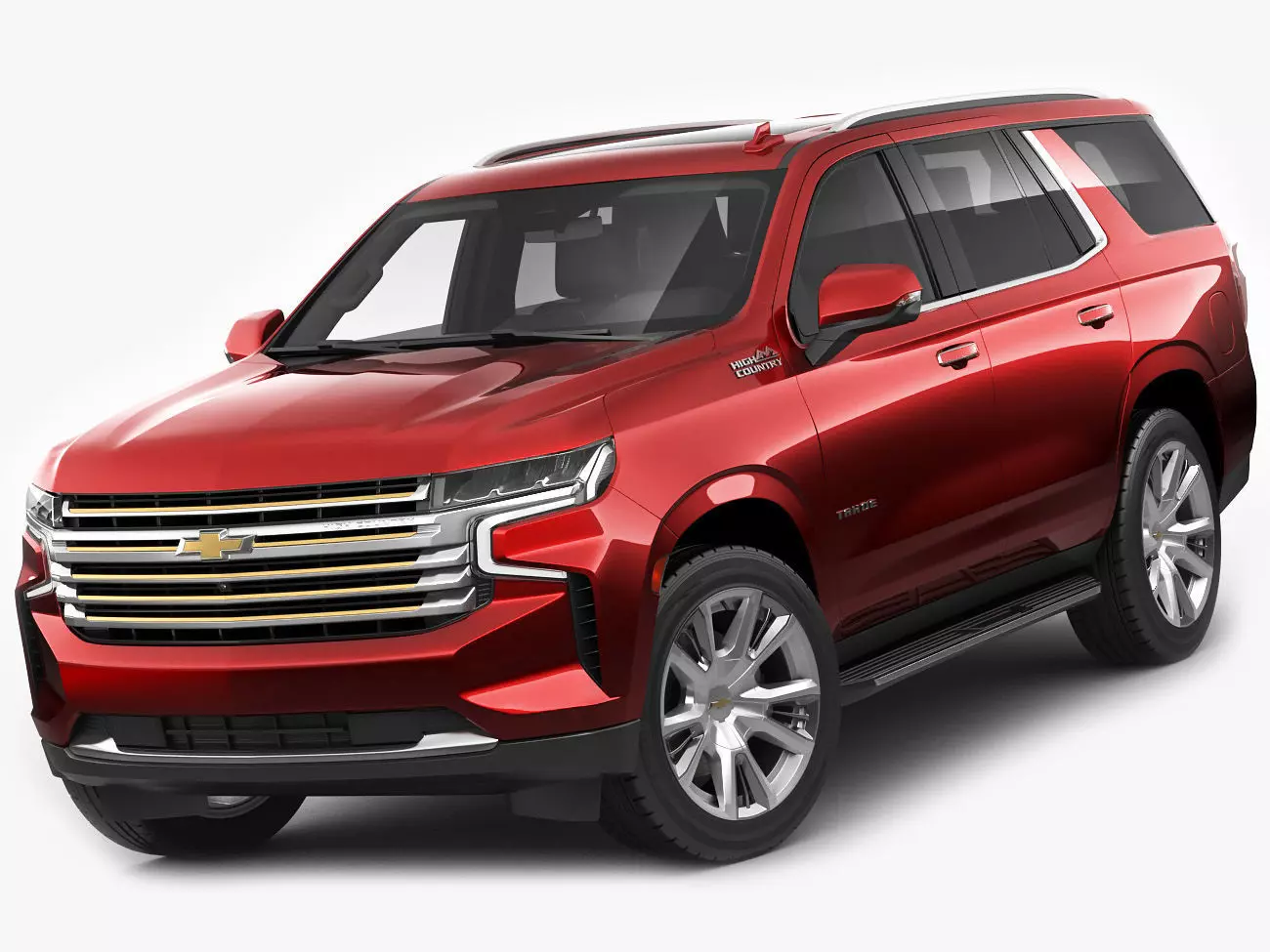 Tahoe SUV 2021 3D model_0