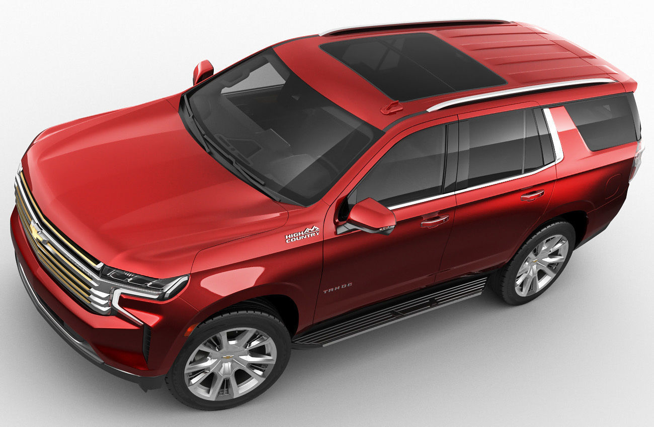 Tahoe SUV 2021 3D model_7