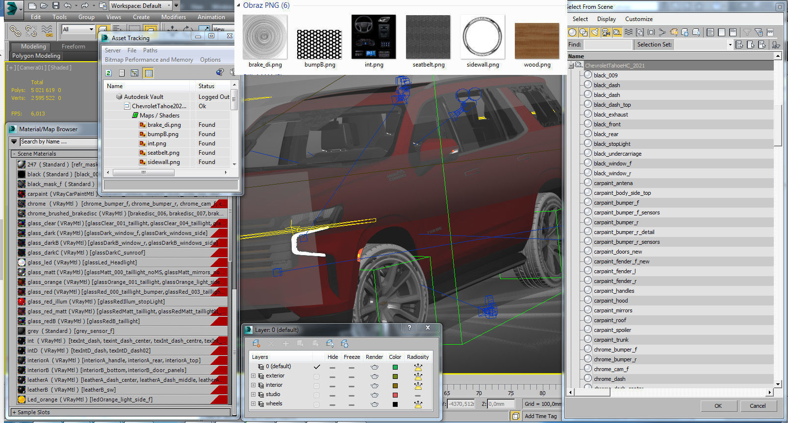 Tahoe SUV 2021 3D model_27