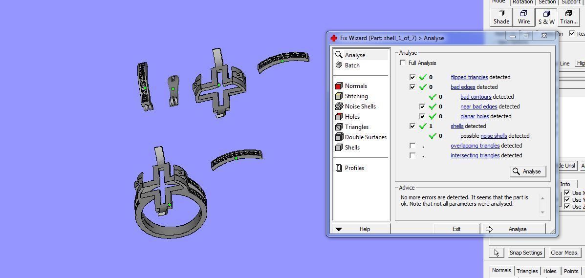 Ring and Earrings 36 3D print model_2