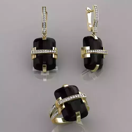 Ring and Earrings 36