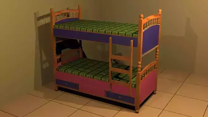 Kids Bunk Bed