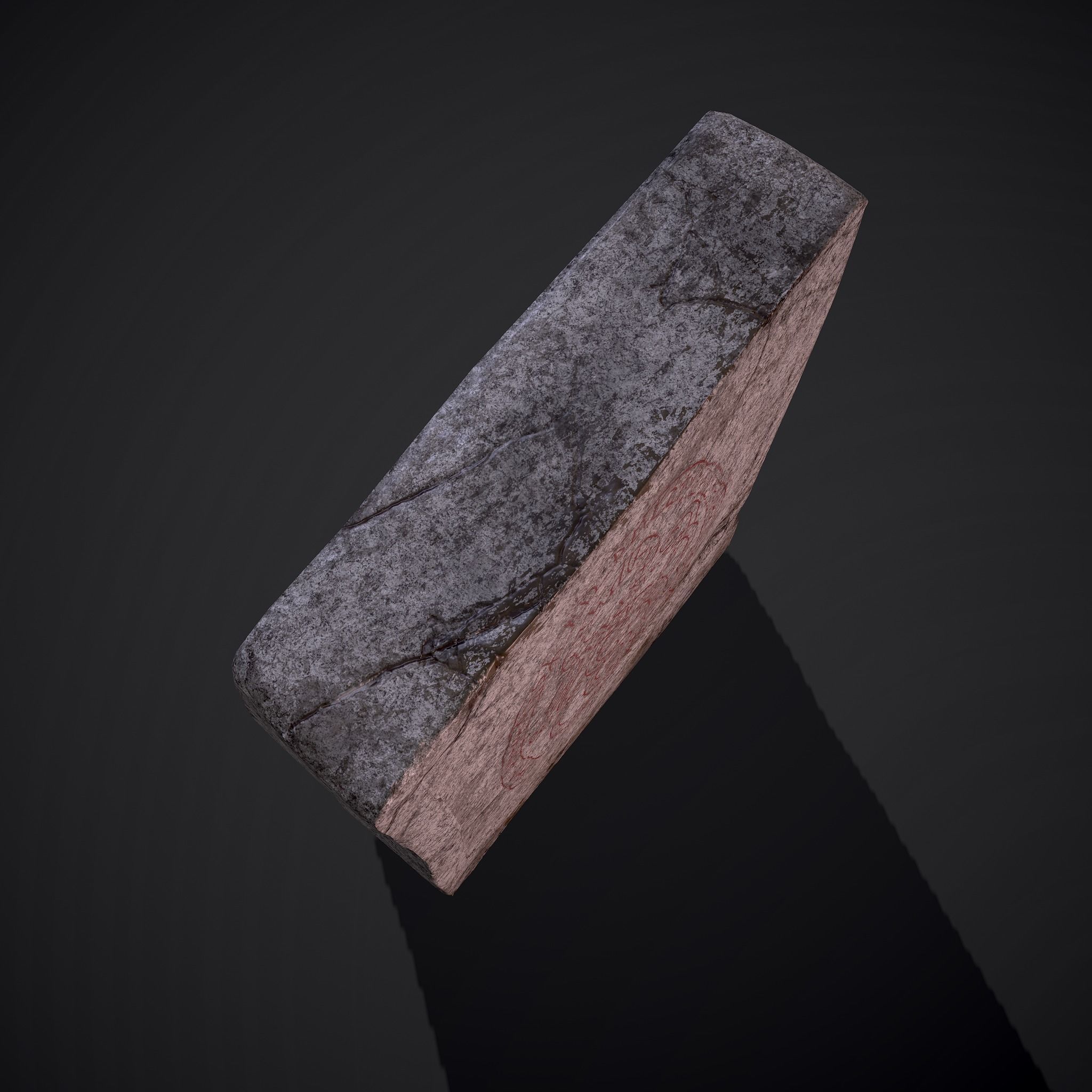 Grave Stones 3 Pack 3D Model Collection_50