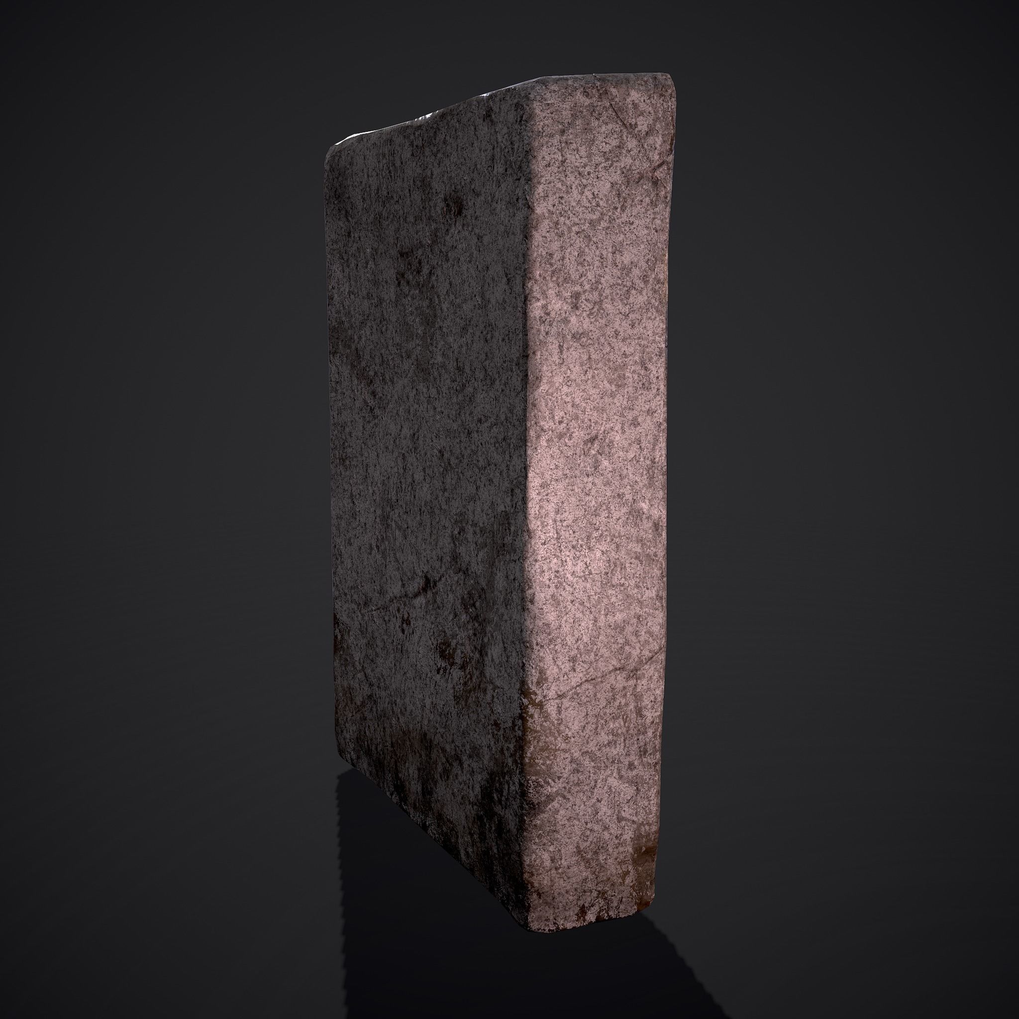 Grave Stones 3 Pack 3D Model Collection_25