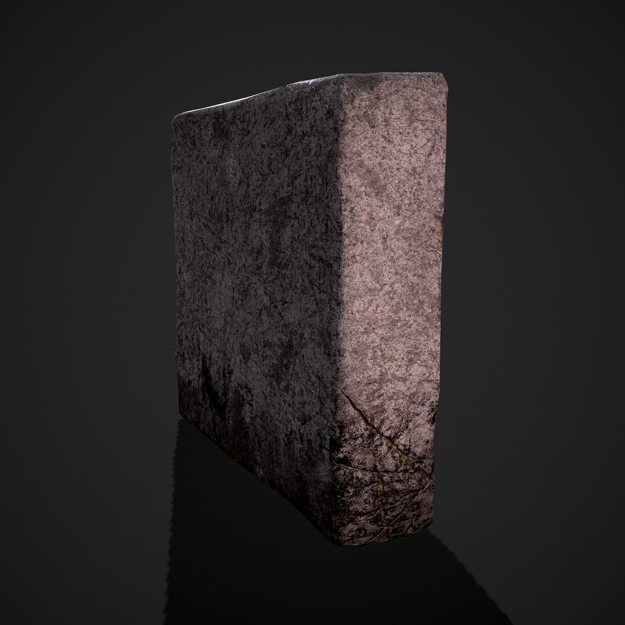 Grave Stones 3 Pack 3D Model Collection_31