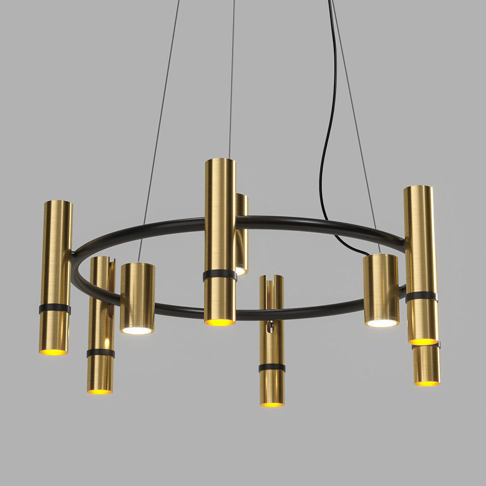 Lampatron React R 9 lamps 3D model_1