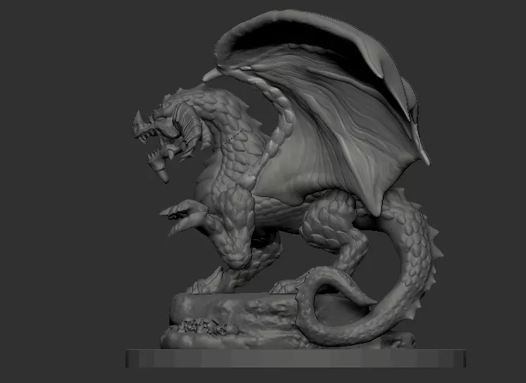 Valyndra Descent 3D print model