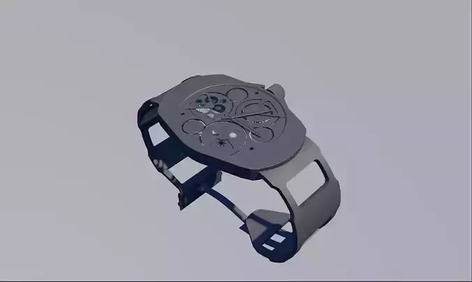 3D Mechanical Watch