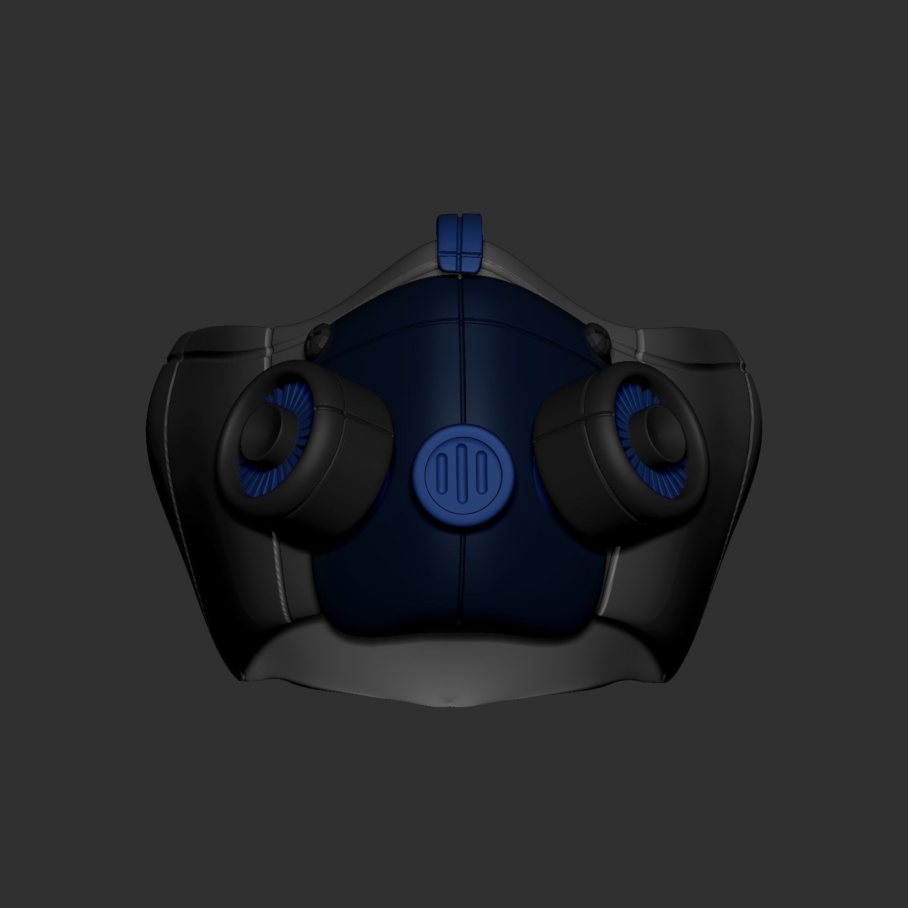 gas mask helmet high poly sculpt 3d printable 3D model 3D model | CGTrader
