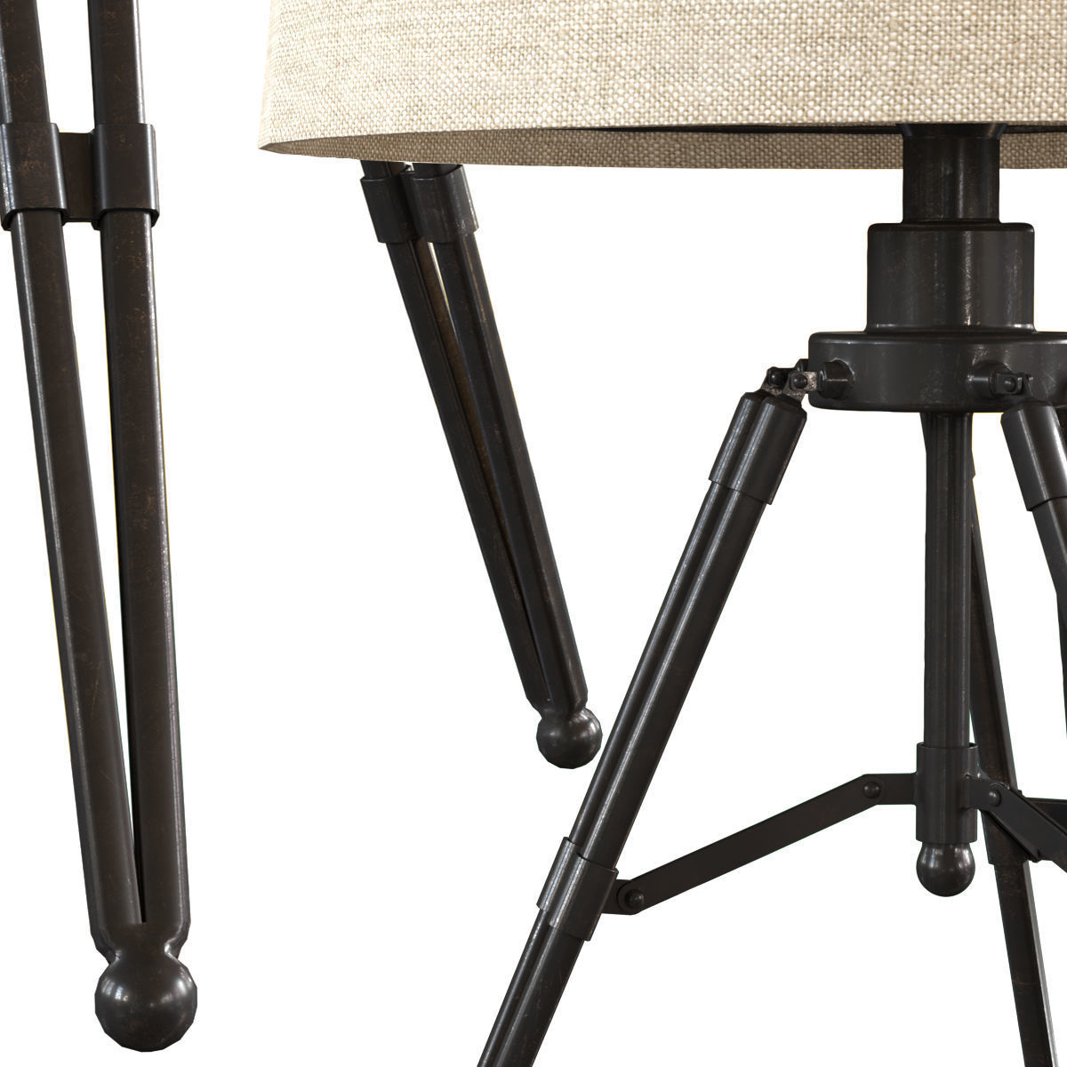 Lehome F263 Desk Lamp 3D model_5