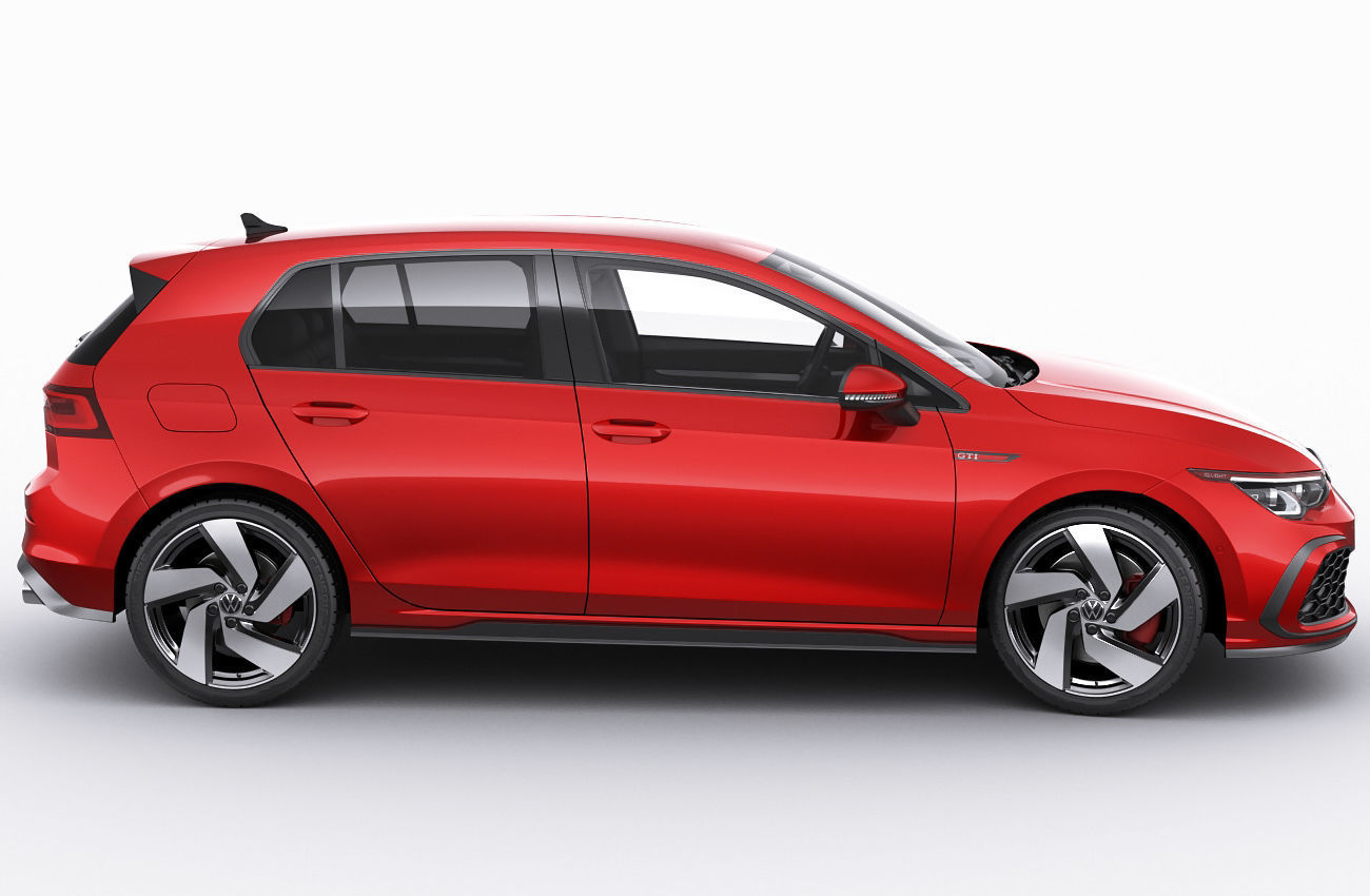 Volkswagen Golf 2020 GTI  GTE  R-line 3D model_8