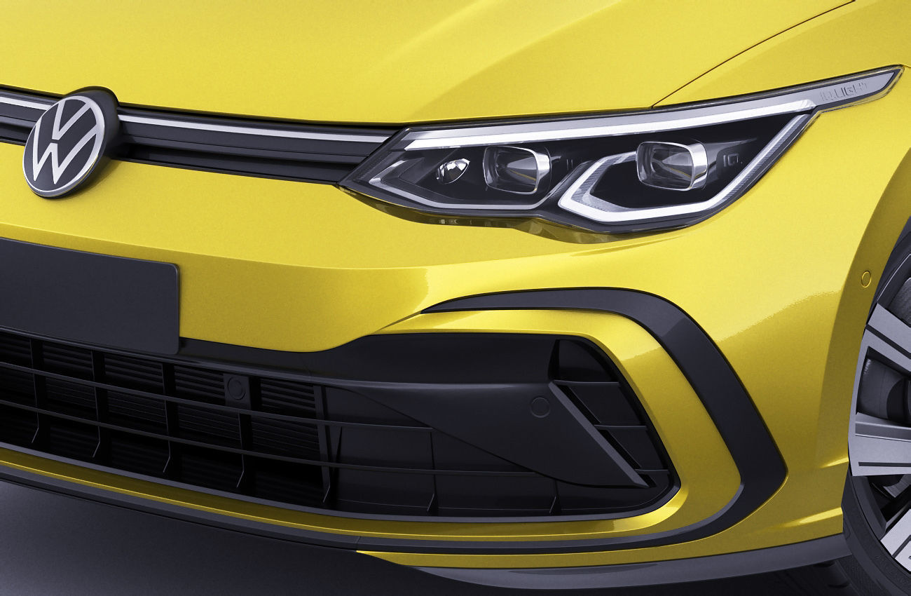 Volkswagen Golf 2020 GTI  GTE  R-line 3D model_10