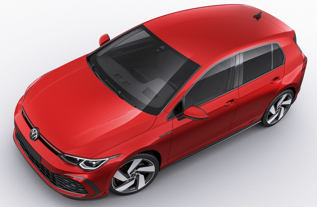 Volkswagen Golf 2020 GTI  GTE  R-line 3D model_20
