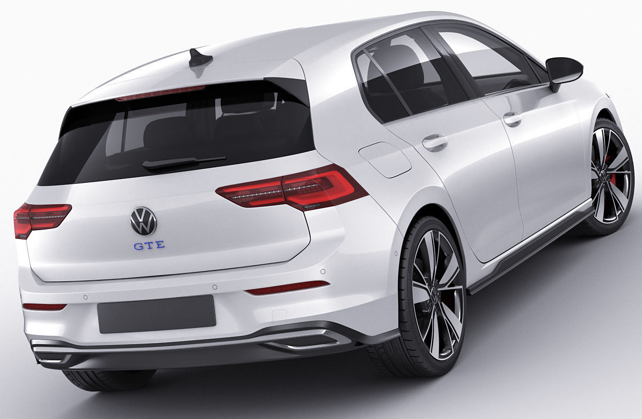 Volkswagen Golf 2020 GTI  GTE  R-line 3D model_6