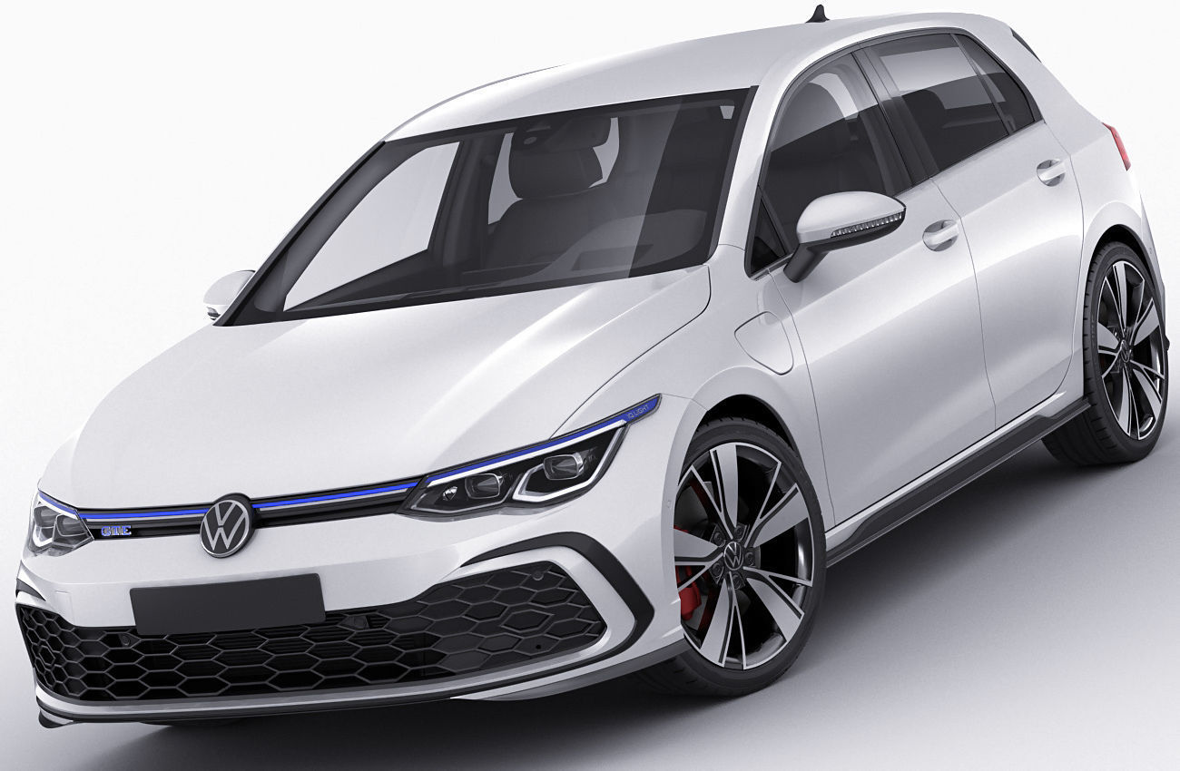 Volkswagen Golf 2020 GTI  GTE  R-line 3D model_3