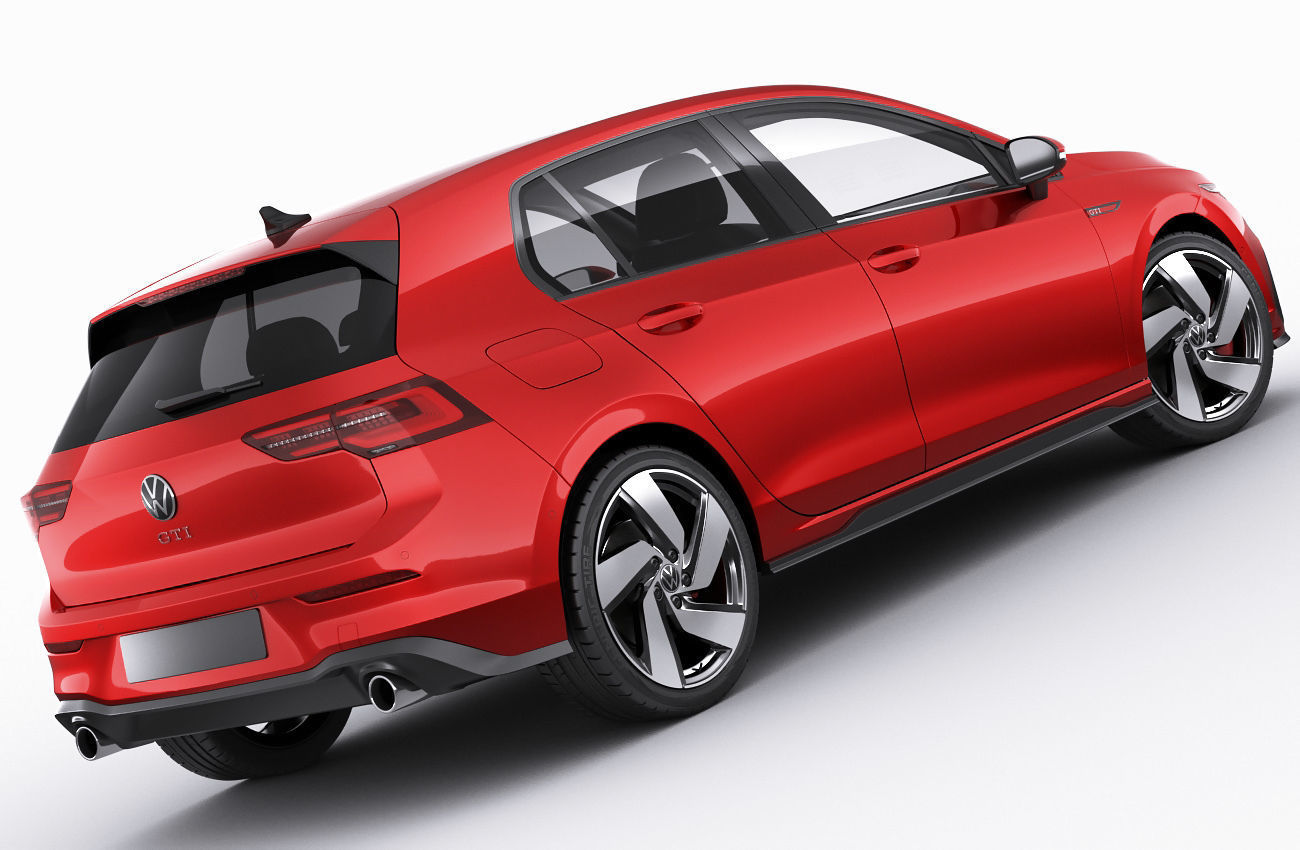 Volkswagen Golf 2020 GTI  GTE  R-line 3D model_26
