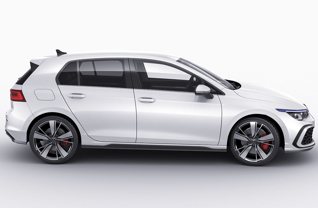 Volkswagen Golf 2020 GTI  GTE  R-line 3D model_9