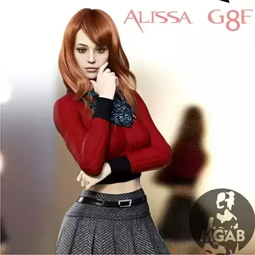 Alissa for Genesis 8 Female 3D model