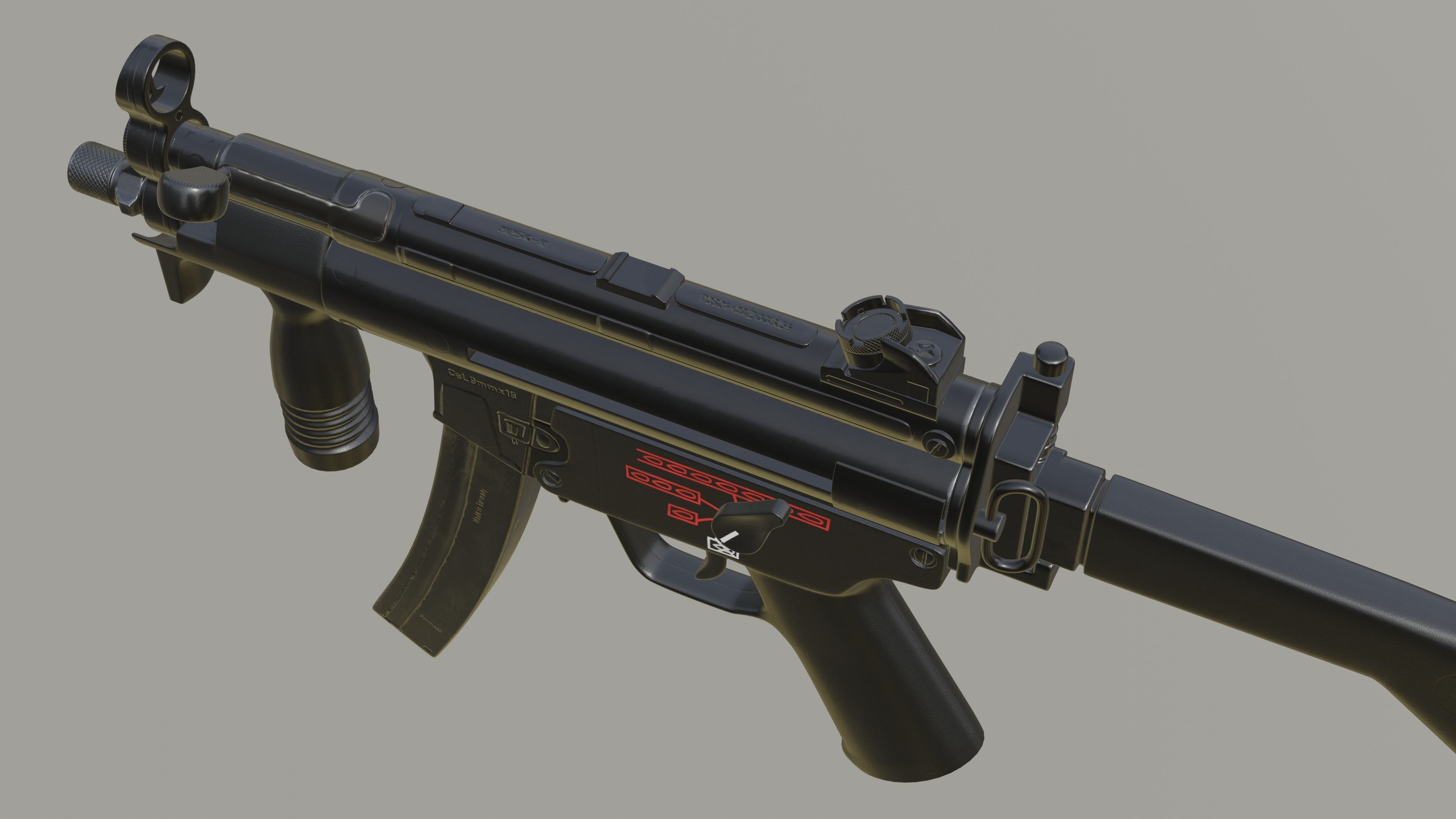 HK MP5K 3D model_8