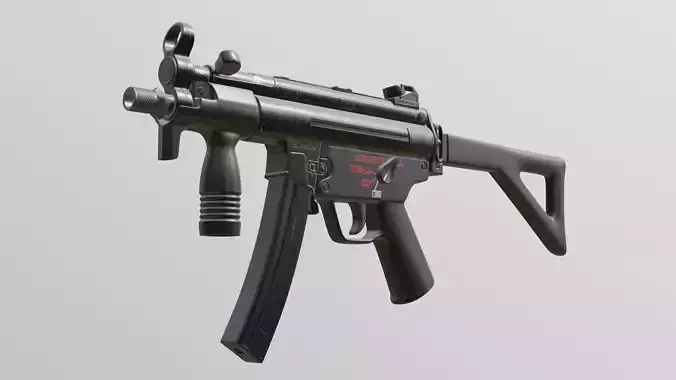 HK MP5K 3D model
