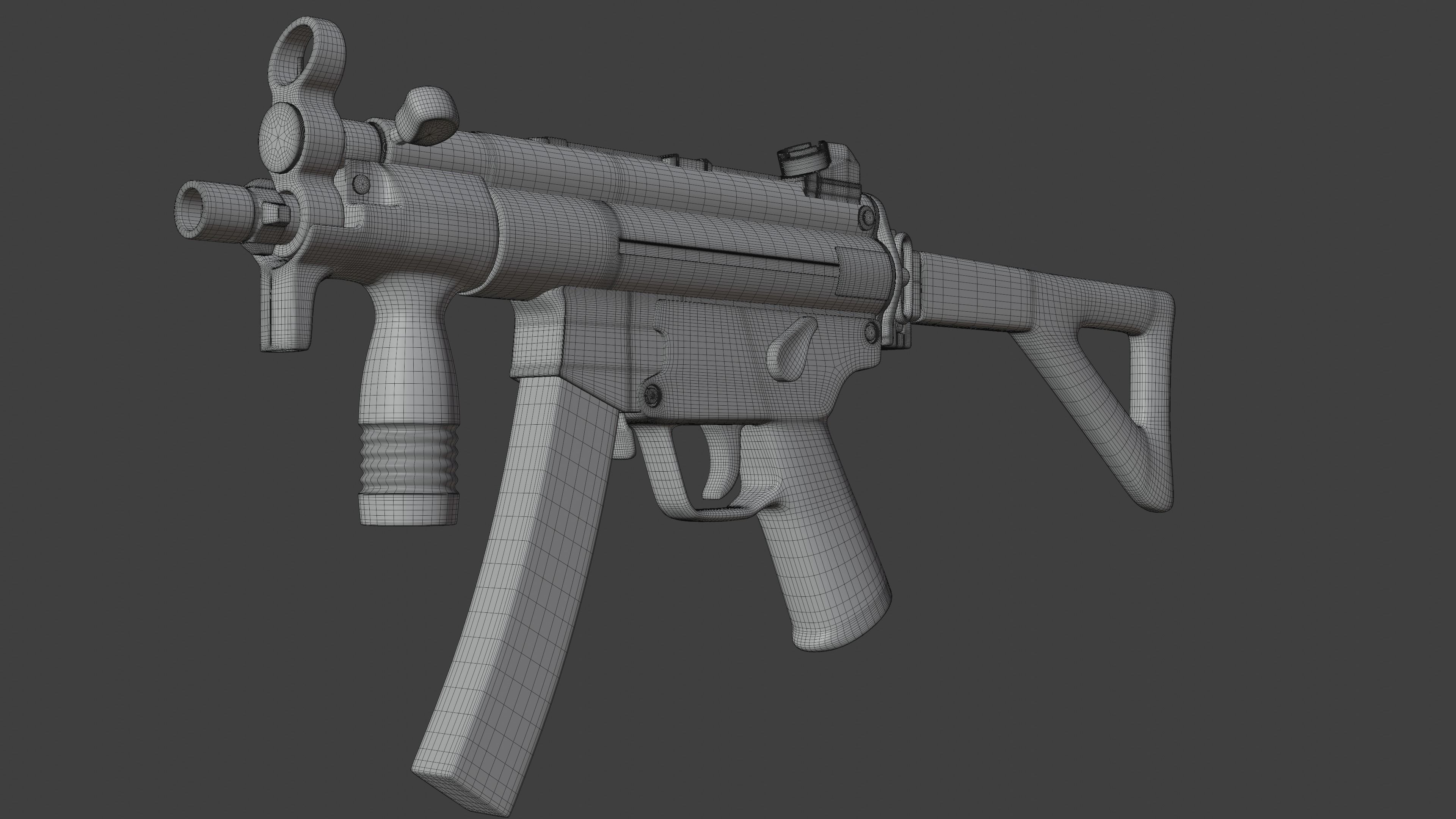 HK MP5K 3D model_11