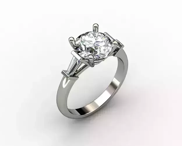 Diamond Ring 3D print model