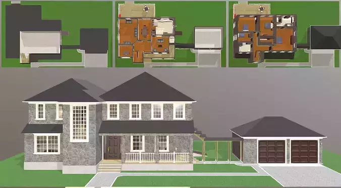 Furnished Suburban House