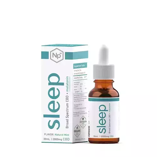 CBD oil Low-poly 3D model