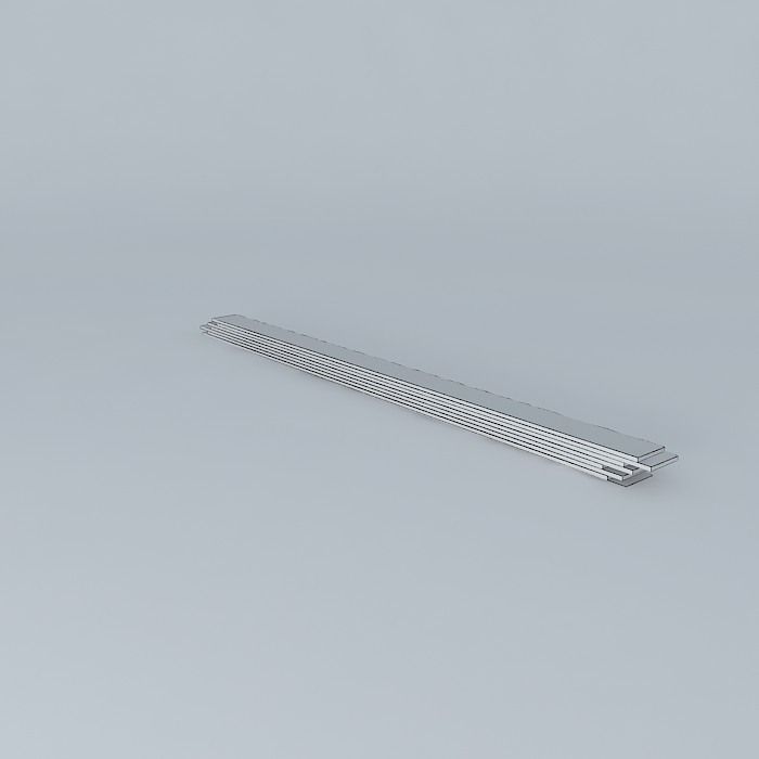 wave panel Free 3D model_3