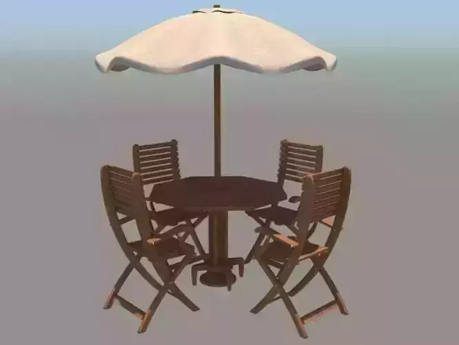 Umbrella Table