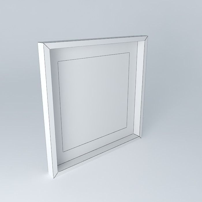 Culture square frame Free 3D model_3