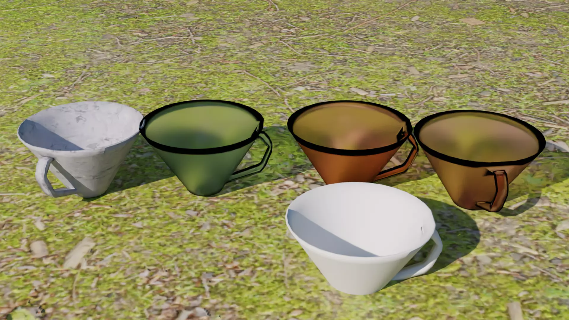 Cup 4 by M Yusuf Suleman Free low-poly 3D model_0