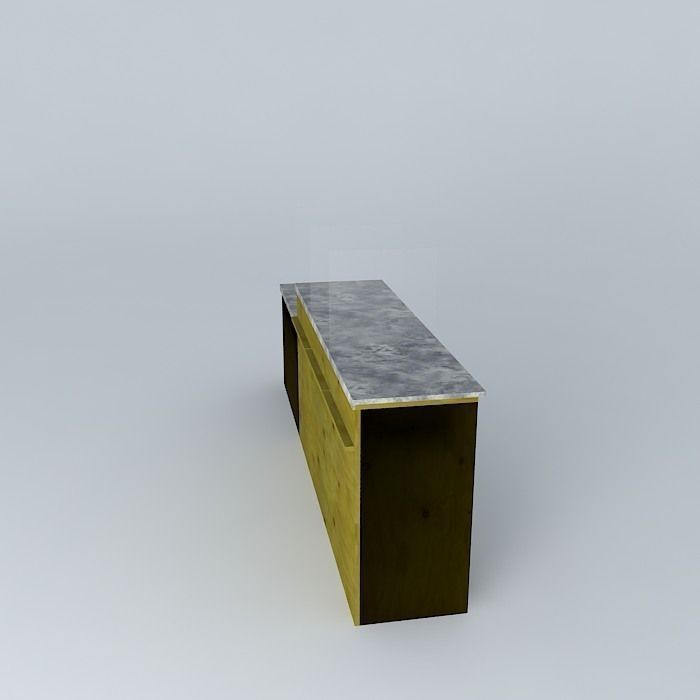 sg bank Free 3D model_2