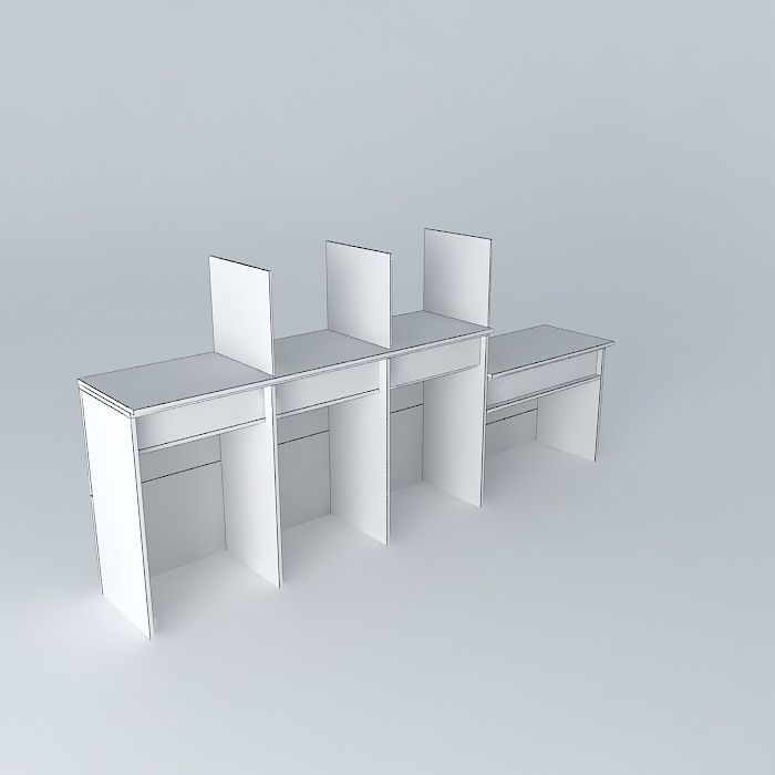 sg bank Free 3D model_4