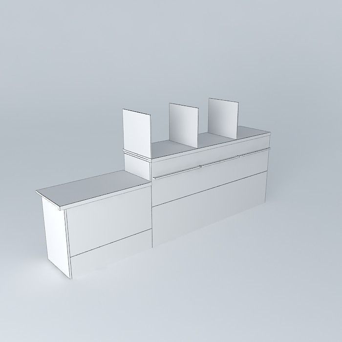 sg bank Free 3D model_3