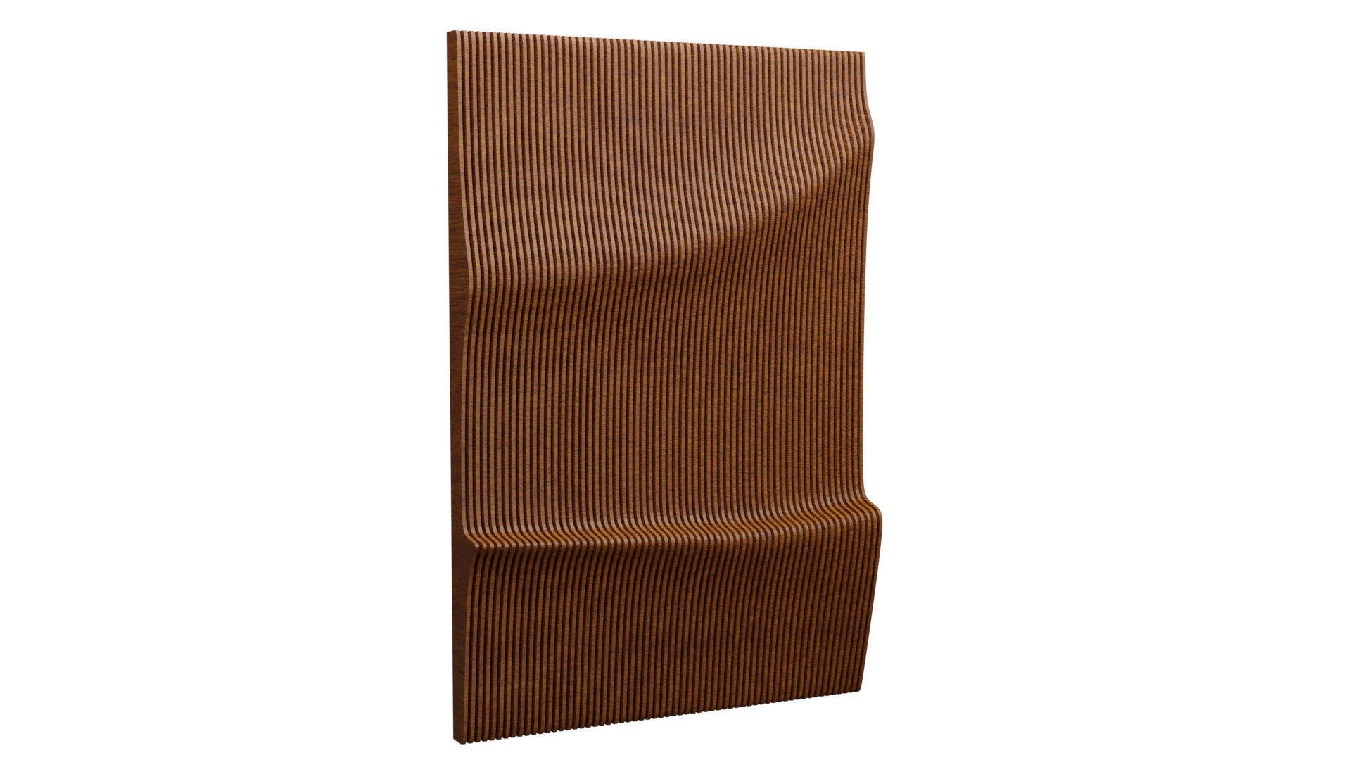 Parametric acoustic wall panels 3D model_1