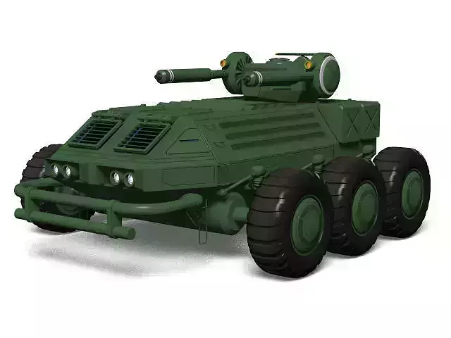 wheeled armored vehicle