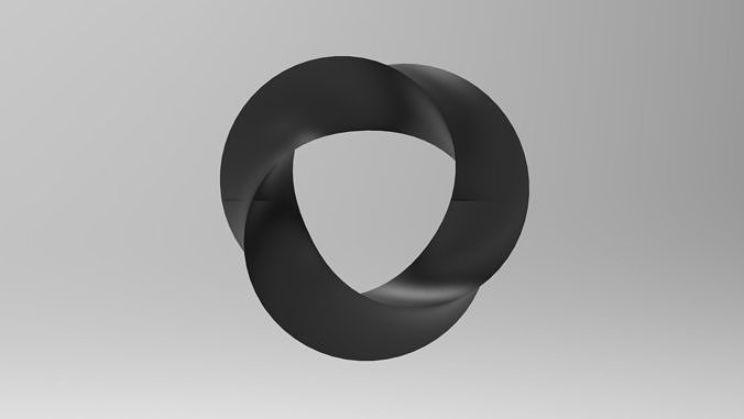 3D loop spiral 3D print model
