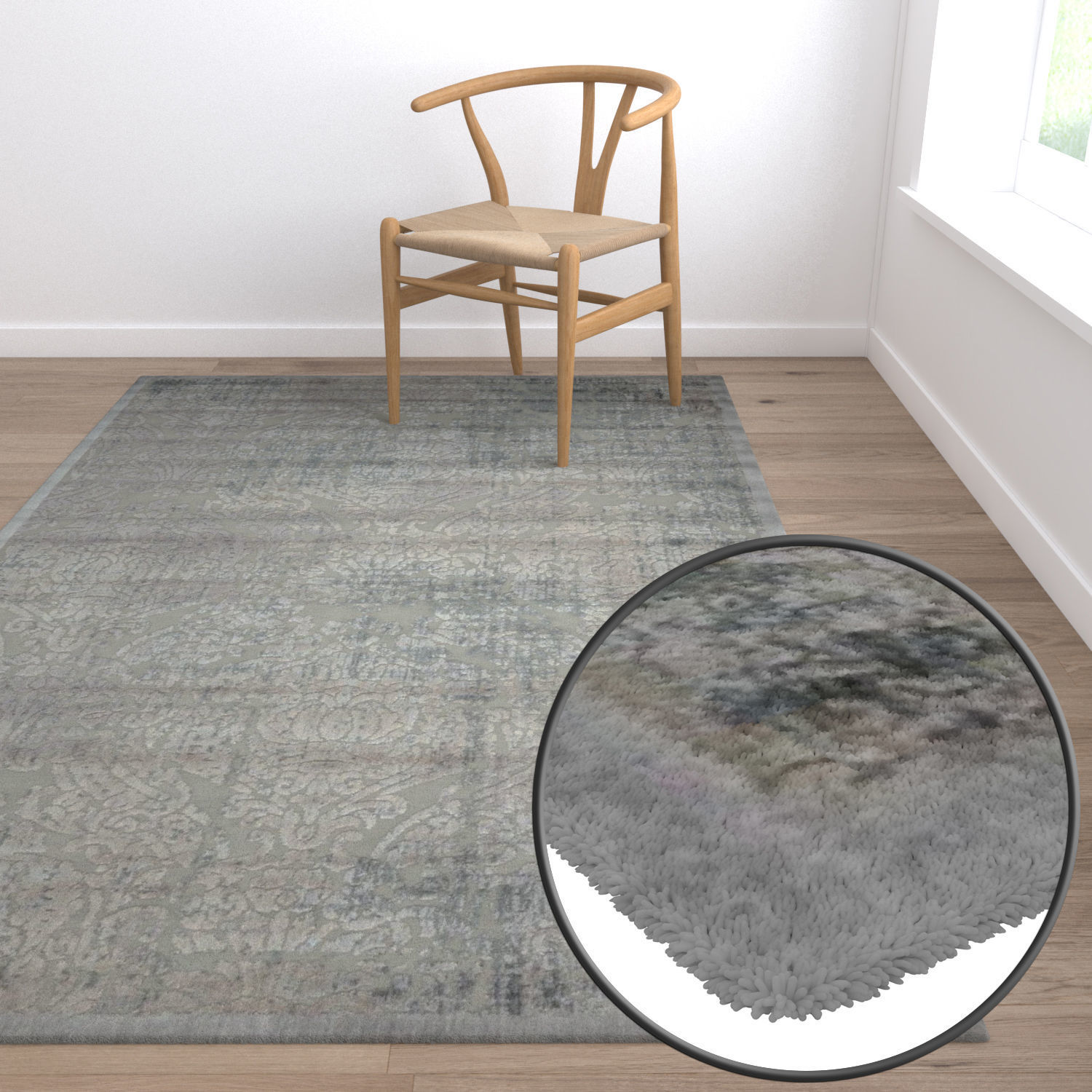 Rug Set 1133 3D model_5
