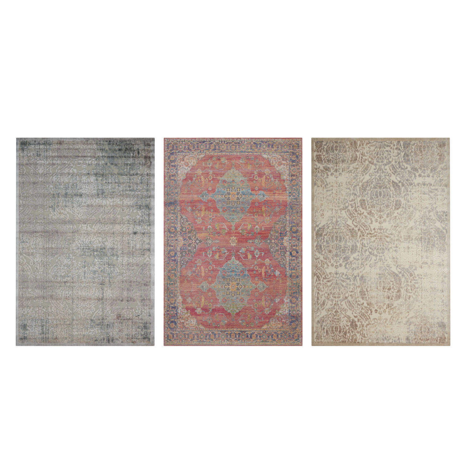 Rug Set 1133 3D model_6