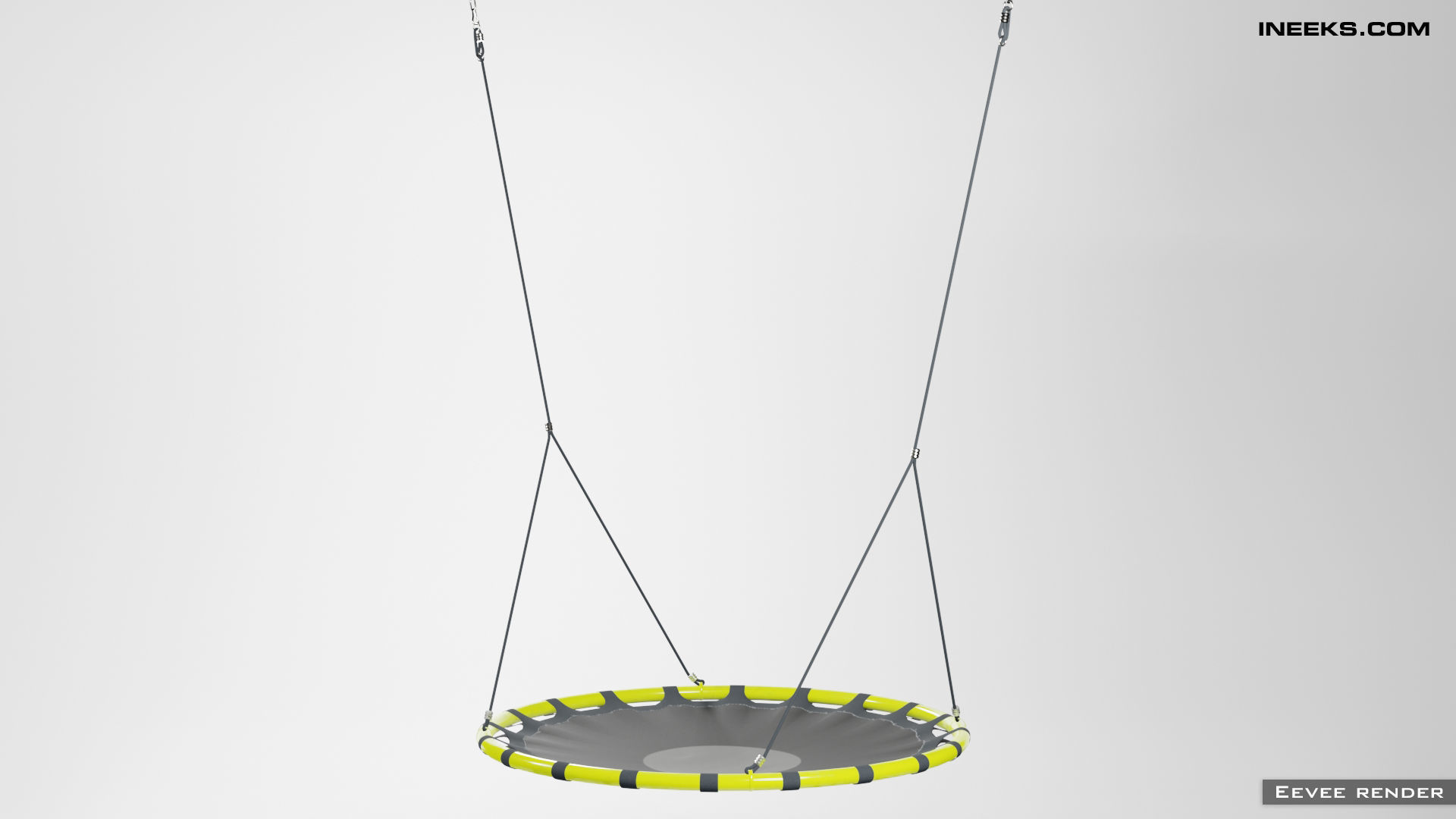 Swings nest seat with hanging ropes 3D model_10