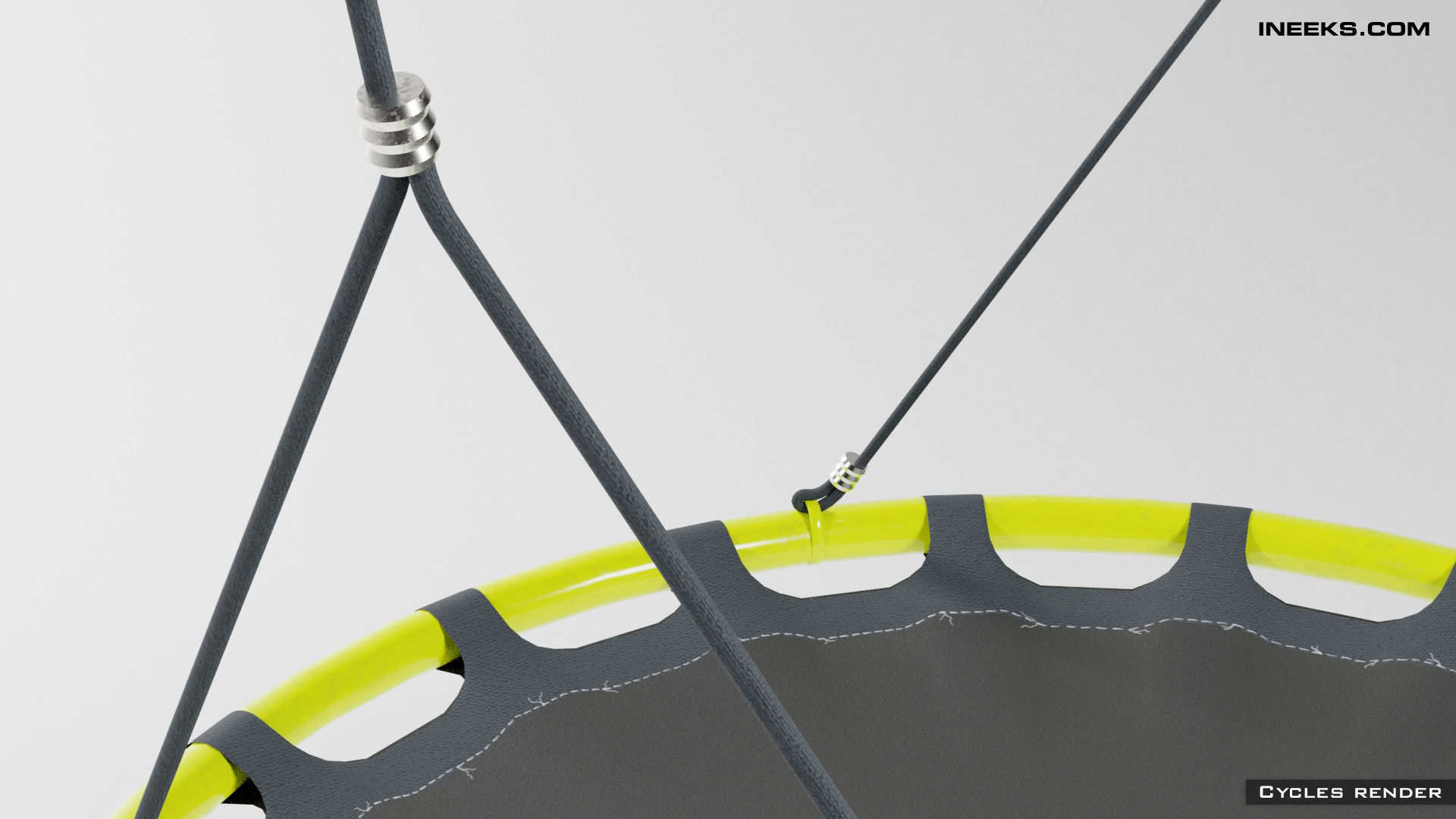 Swings nest seat with hanging ropes 3D model_6