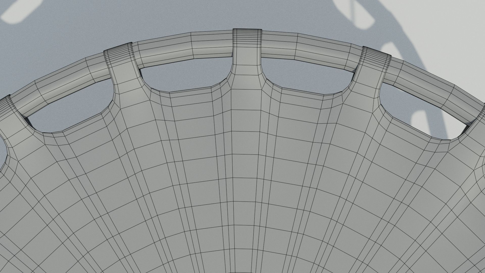 Swings nest seat with hanging ropes 3D model_19