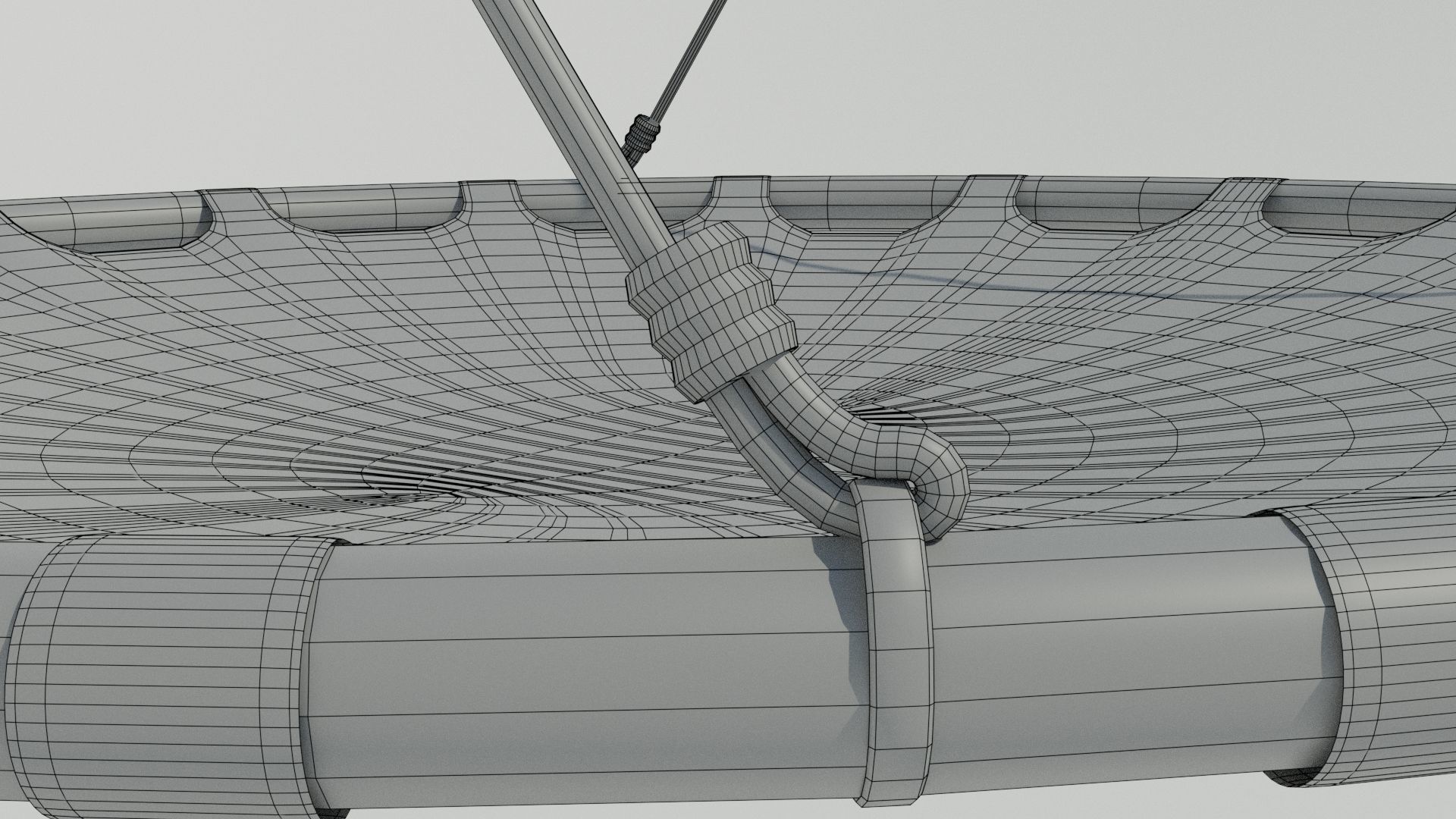 Swings nest seat with hanging ropes 3D model_20