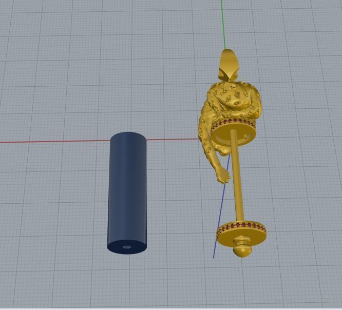 Magerit  Pendant  3D print model_8