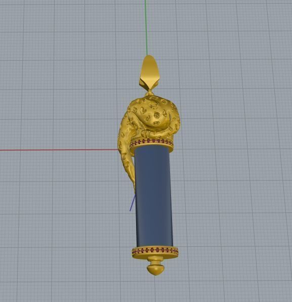 Magerit  Pendant  3D print model_7